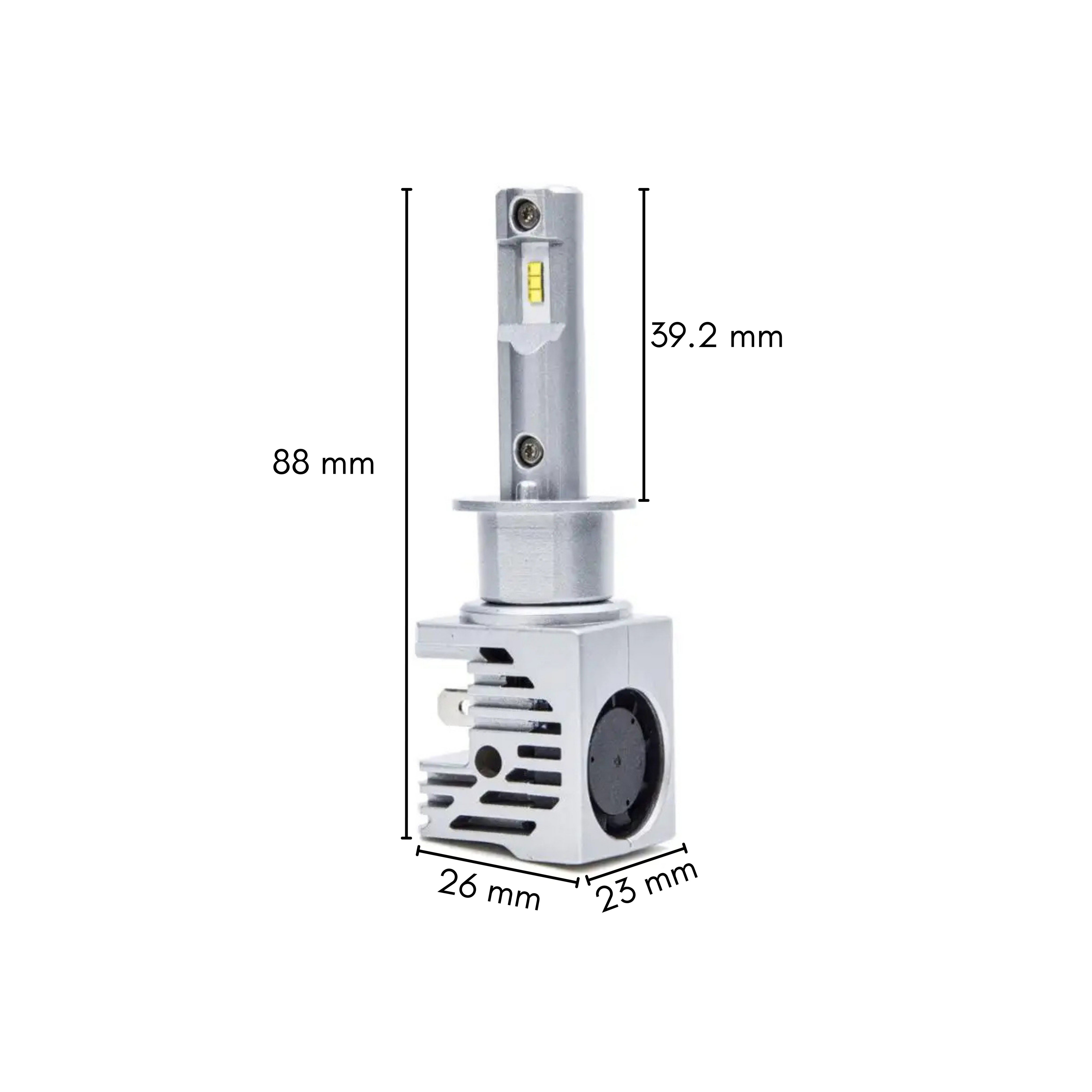 LAMPADE LED H1 12-24V MINIFAN PLUG & PLAY - PLH1M3